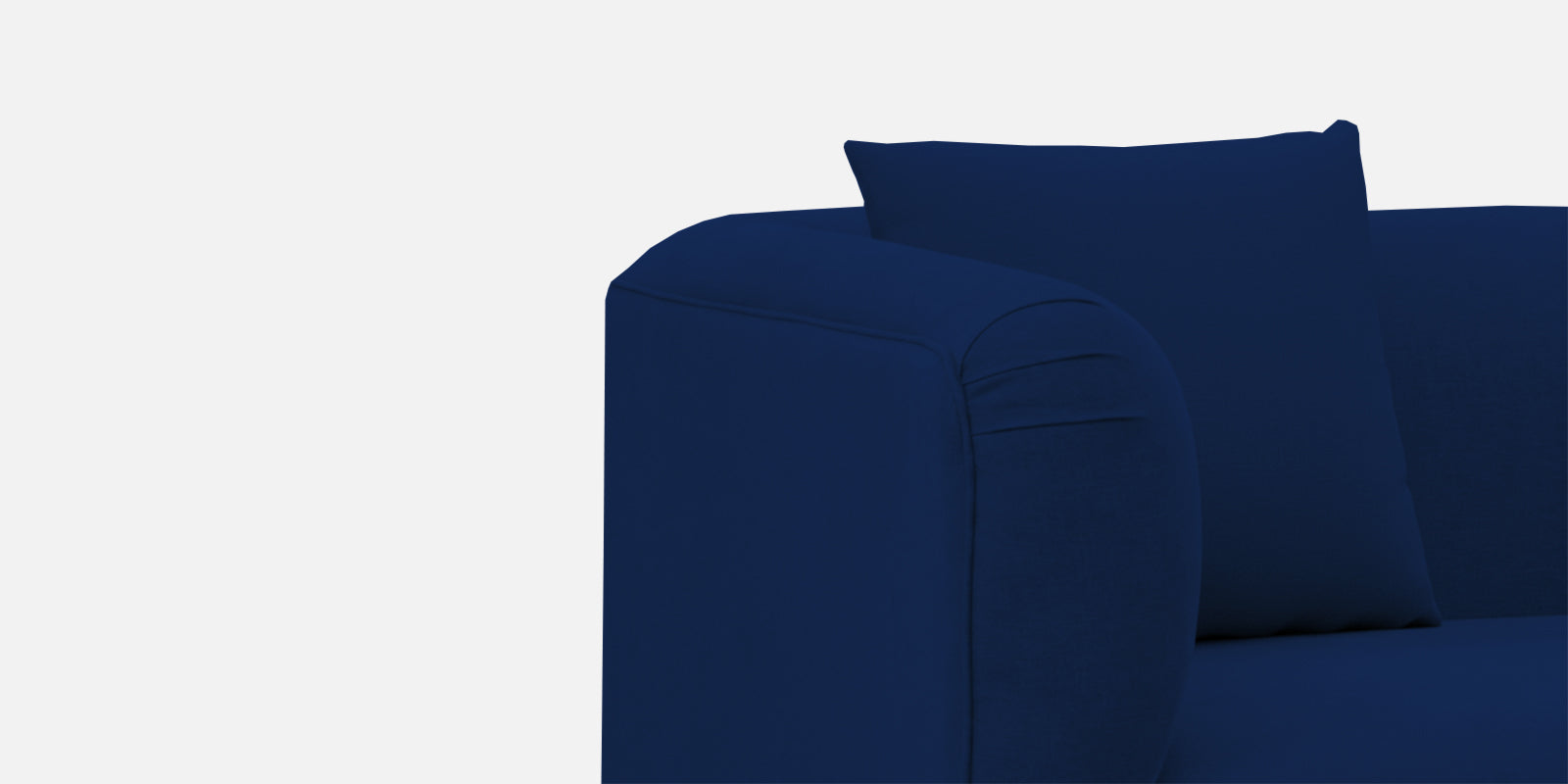 Niki Fabric 3 Seater Sofa In Royal Blue Colour - Febonic Living