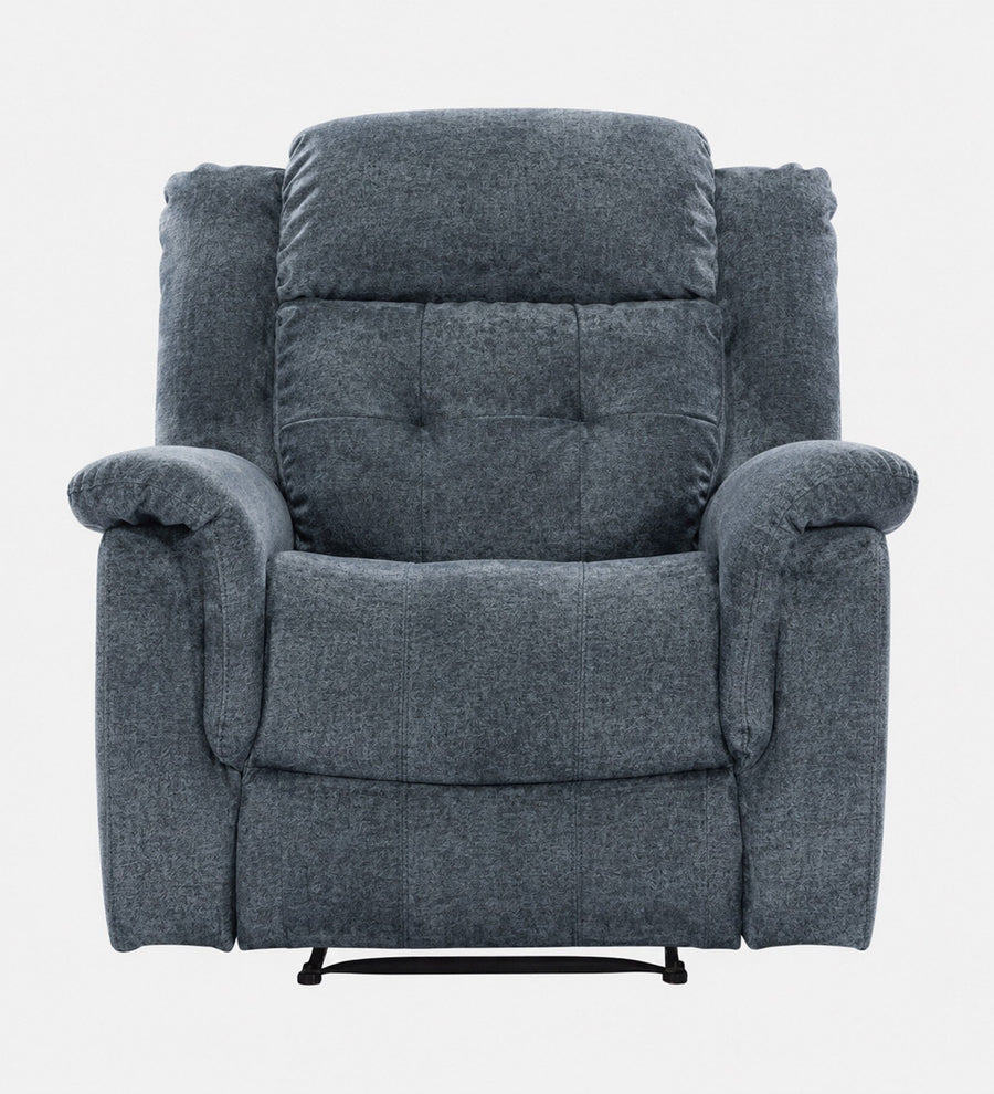 Norton 1 Seater Fabric Motorized Recliner - Capri Blue