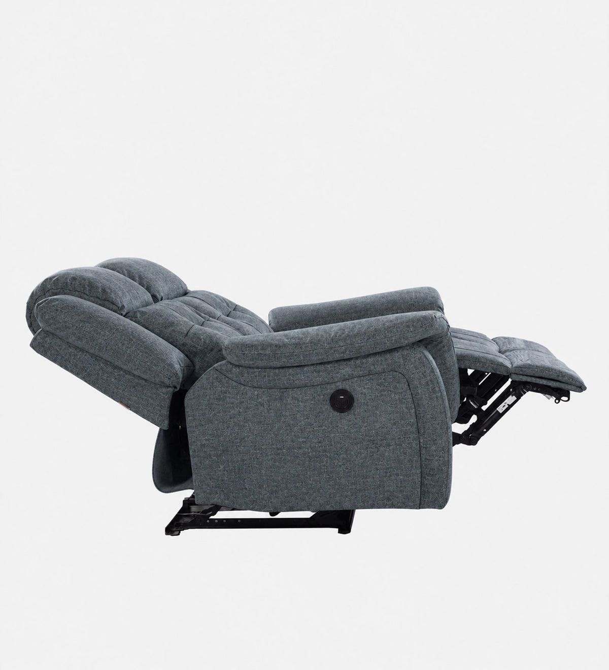 Norton 1 Seater Fabric Motorized Recliner - Capri Blue