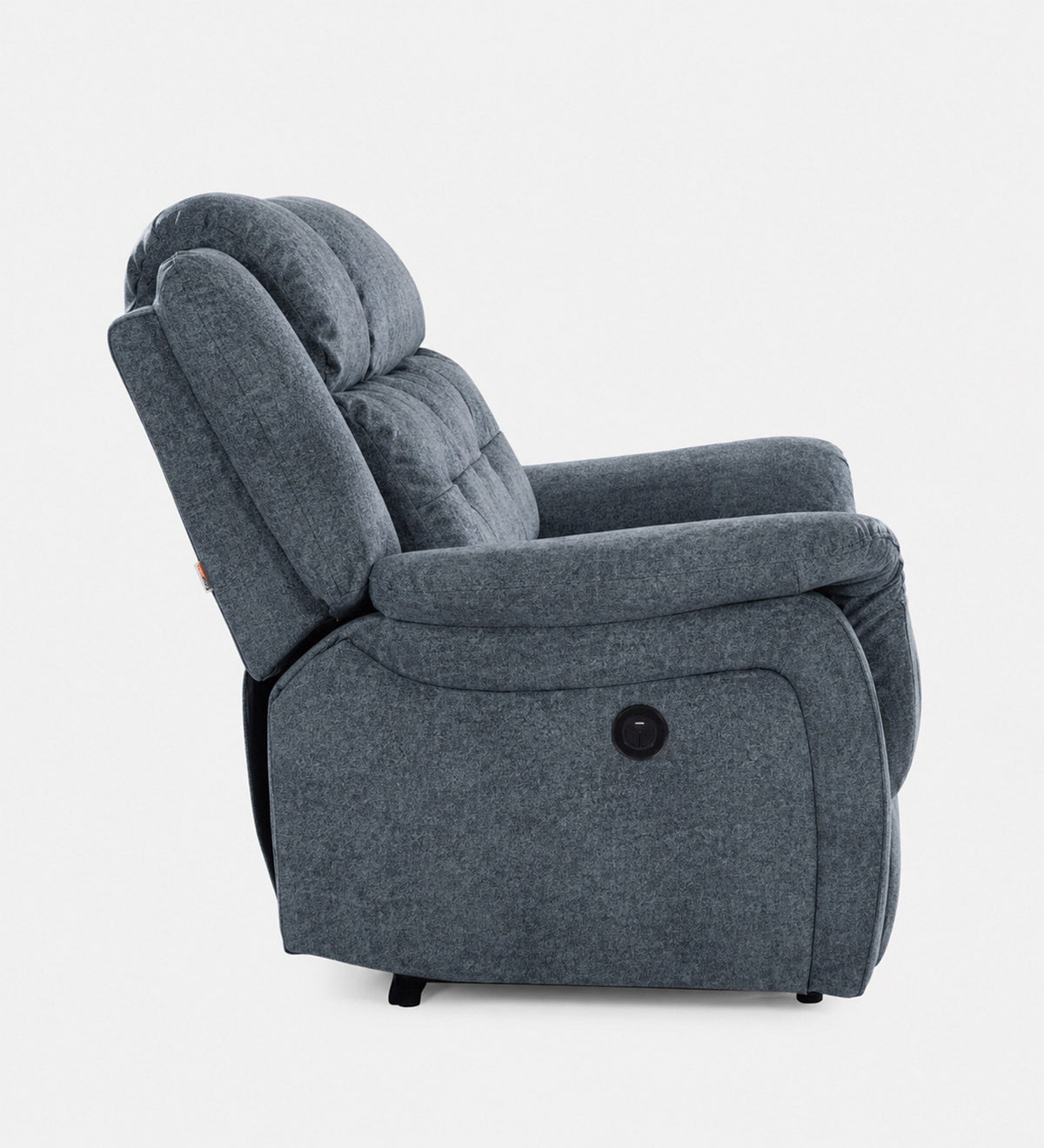 Norton 1 Seater Fabric Motorized Recliner - Capri Blue