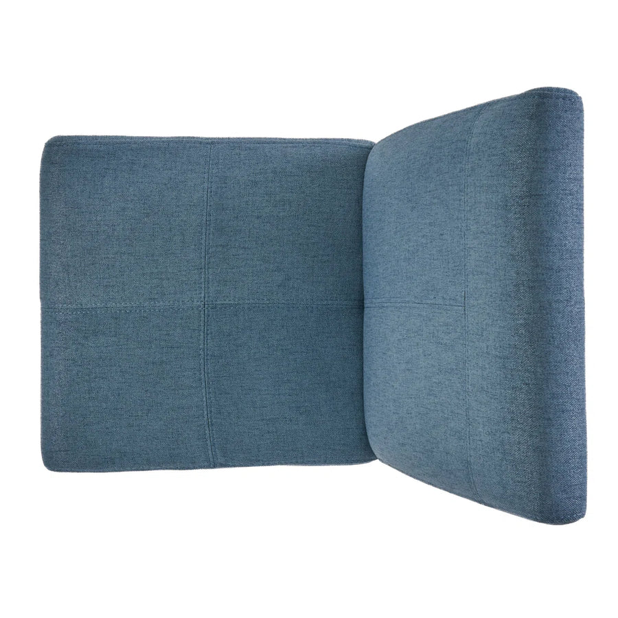 Oblen Fabric Side Chair In Light Blue Colour Set Of 2 - Febonic Living