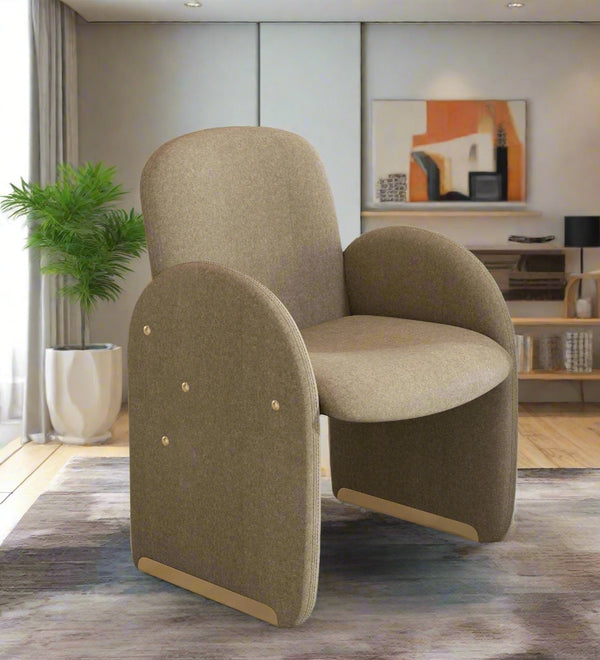 Syra Velvet Arm Chair - Fether Grey