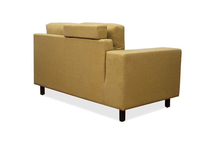 Betty Fabric 8 Seater Corner Sofa In Yellow Colour - Febonic Living