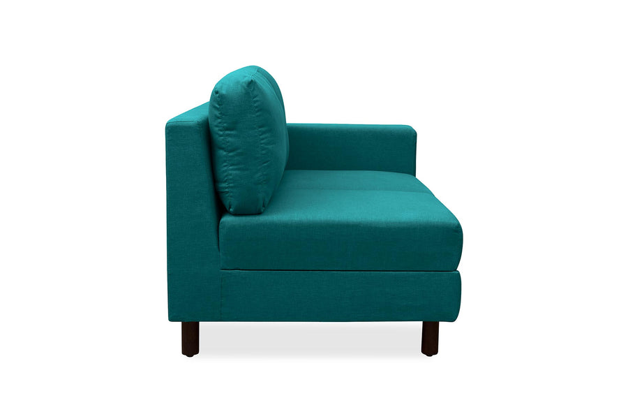 Betty Fabric 8 Seater Corner Sofa In Sea Green Colour - Febonic Living