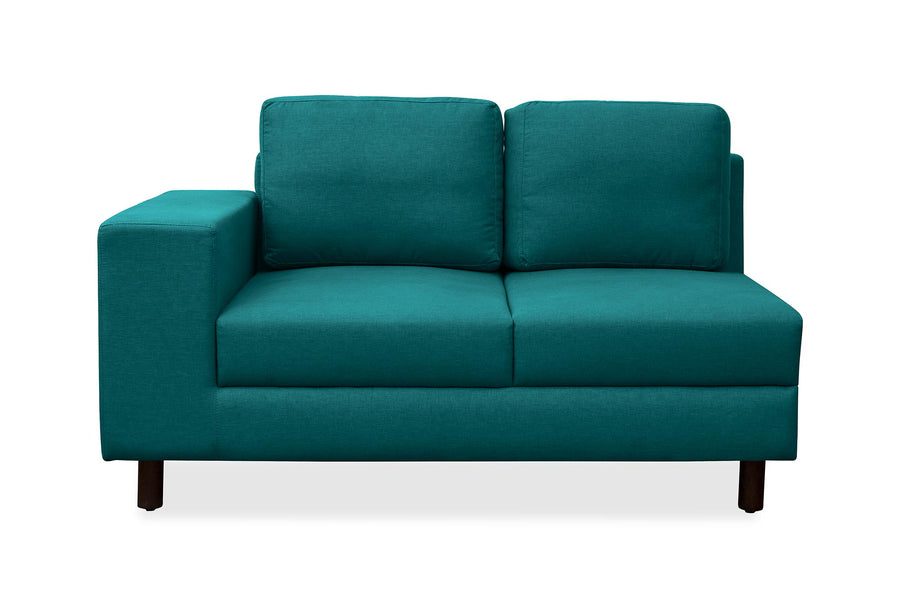 Betty Fabric 8 Seater Corner Sofa In Sea Green Colour - Febonic Living