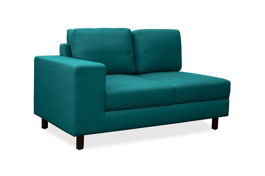 Betty Fabric 8 Seater Corner Sofa In Sea Green Colour - Febonic Living