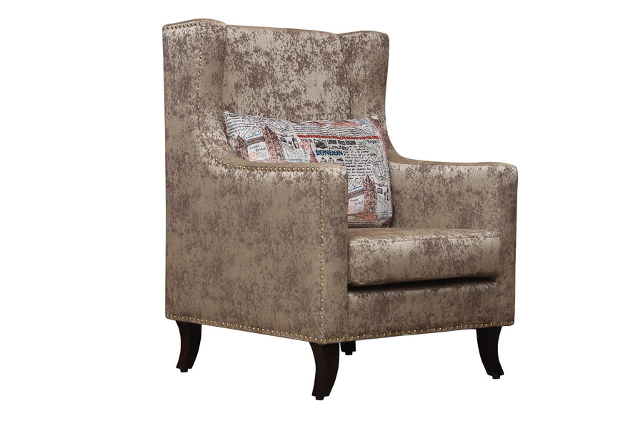 Lilly Printed Fabric Sofa Chair In Multiple Colour - Febonic Living