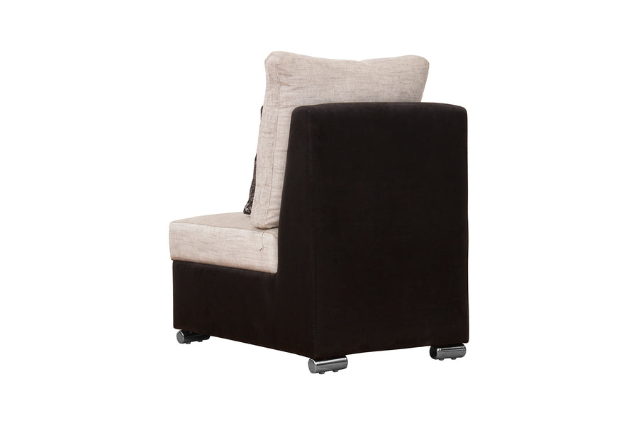 Mabel Fabric 8 Seater Lhs Corner Sofa In Ivory Cream Colour - Febonic Living