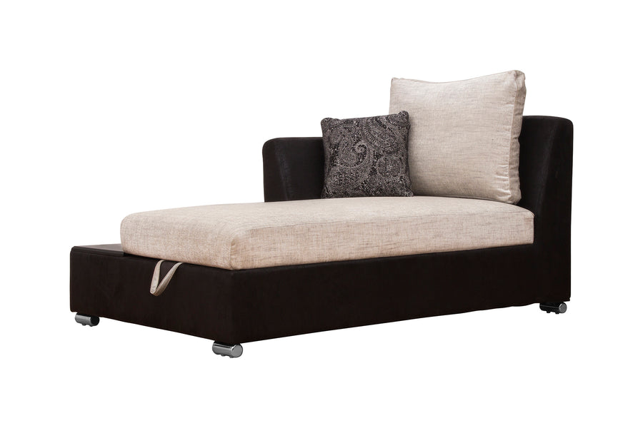 Mabel Fabric 8 Seater Lhs Corner Sofa In Ivory Cream Colour - Febonic Living