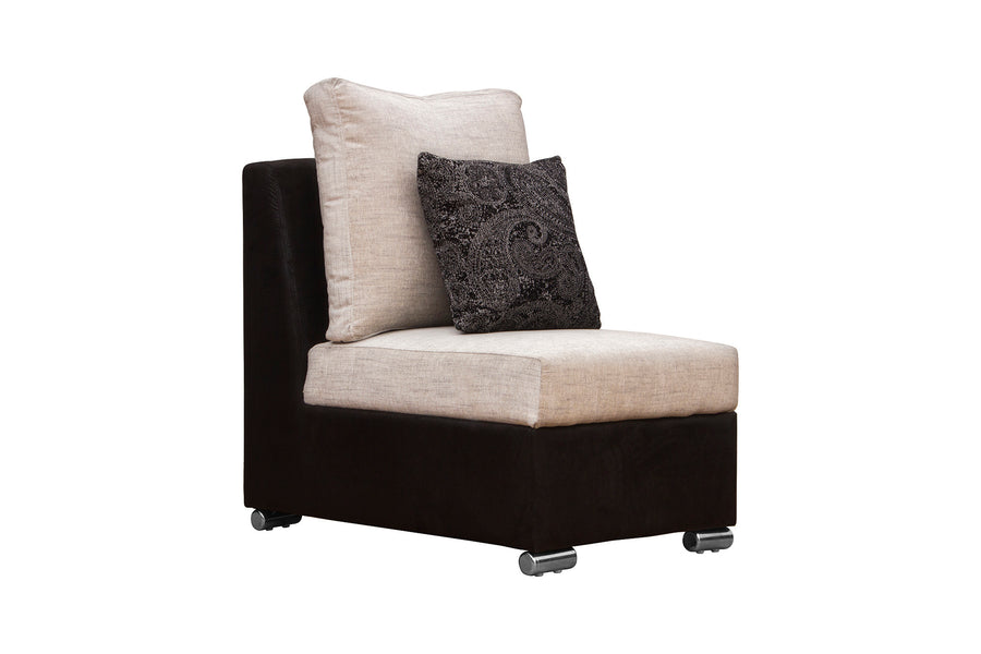 Mabel Fabric 8 Seater Rhs Corner Sofa In Ivory Cream Colour - Febonic Living