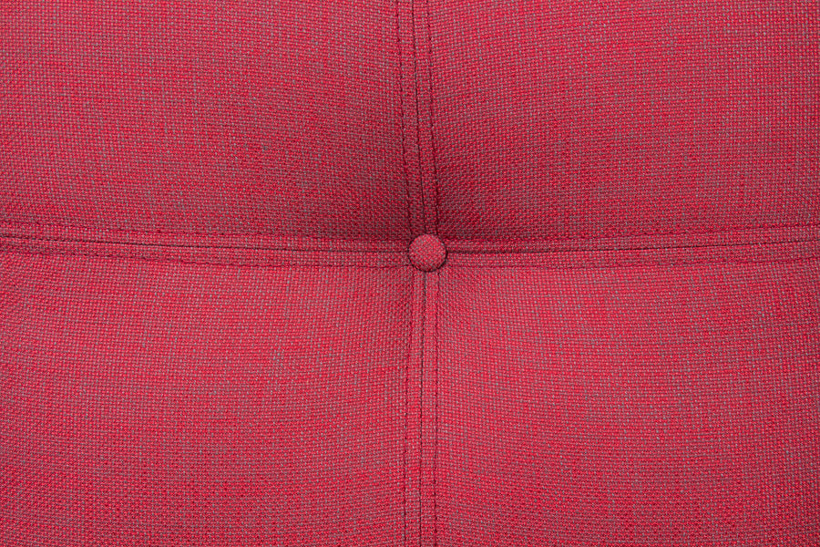 Bola Fabric 2 Seater Sofa In Blaze Red Colour - Febonic Living