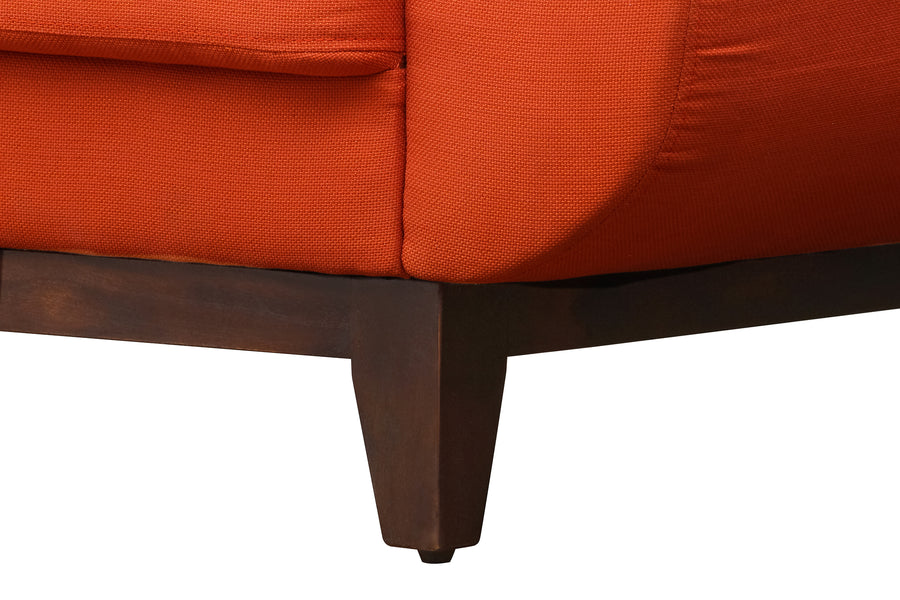 Bola Fabric 2 Seater Sofa In Dark Colour Colour - Febonic Living