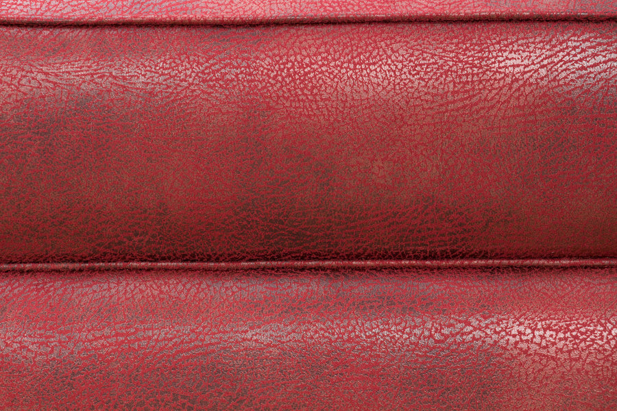 Fardy Leatherette 1 Seater Sofa In Gina Red Colour - Febonic Living