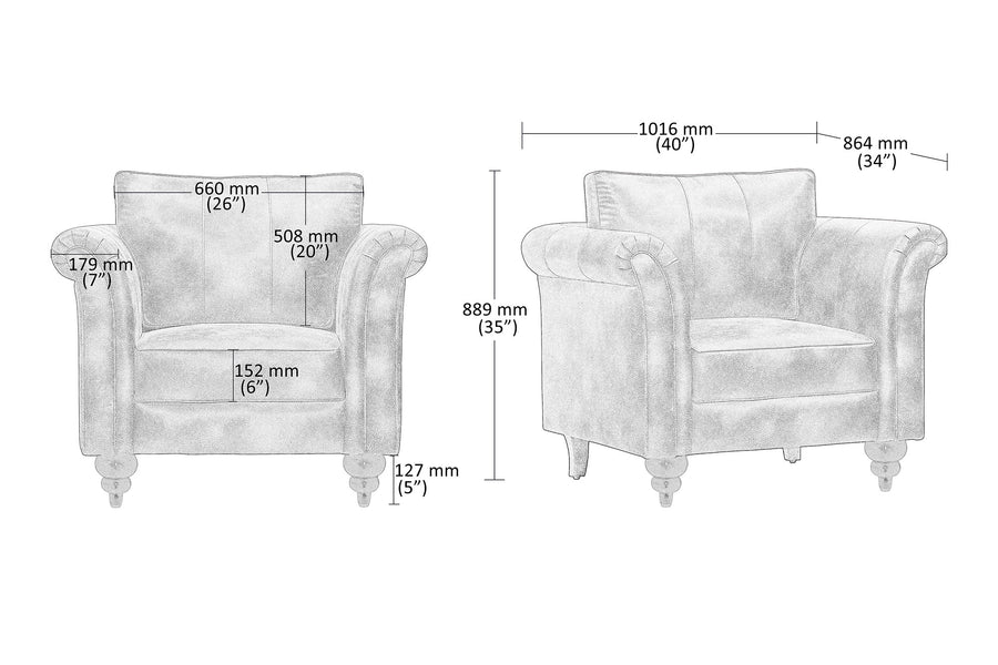 Fardy Leatherette 1 Seater Sofa In Gina Red Colour - Febonic Living