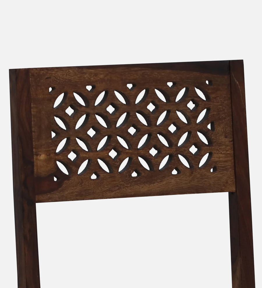 Sahni Sheesham Wood 4 Seater Dining Set In Scratch Resistant Provinicial Teak Finish With Bench - Febonic Living