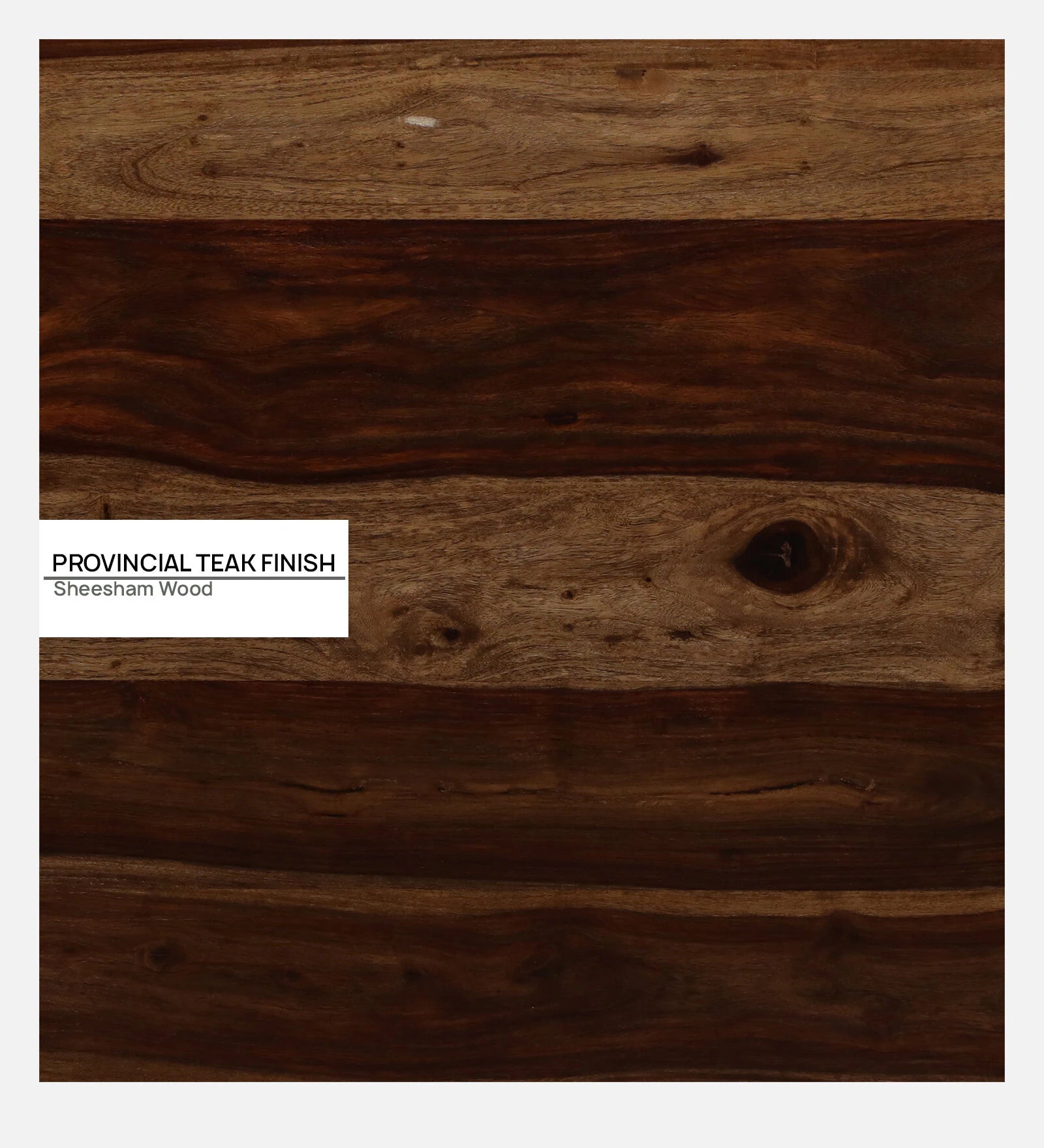 Sahni Sheesham Wood 4 Seater Dining Set In Scratch Resistant Provinicial Teak Finish With Bench - Febonic Living