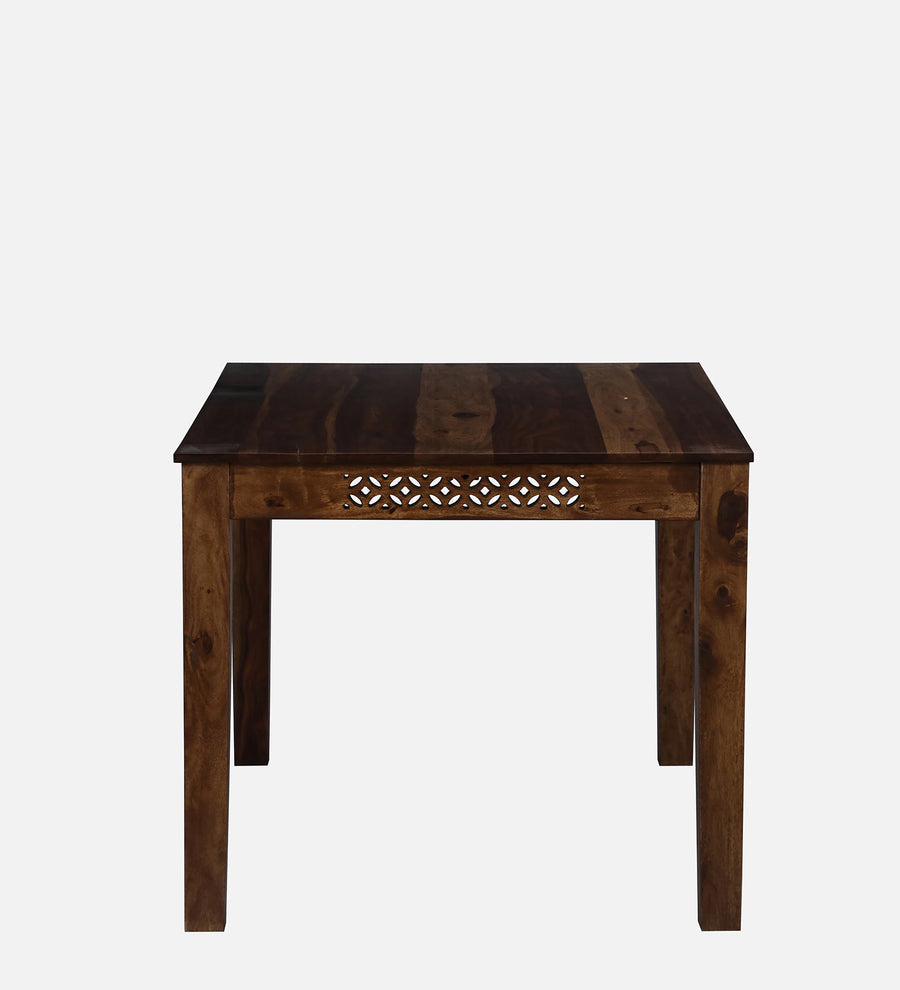 Sahni Sheesham Wood 4 Seater Dining Set In Scratch Resistant Provinicial Teak Finish With Bench - Febonic Living
