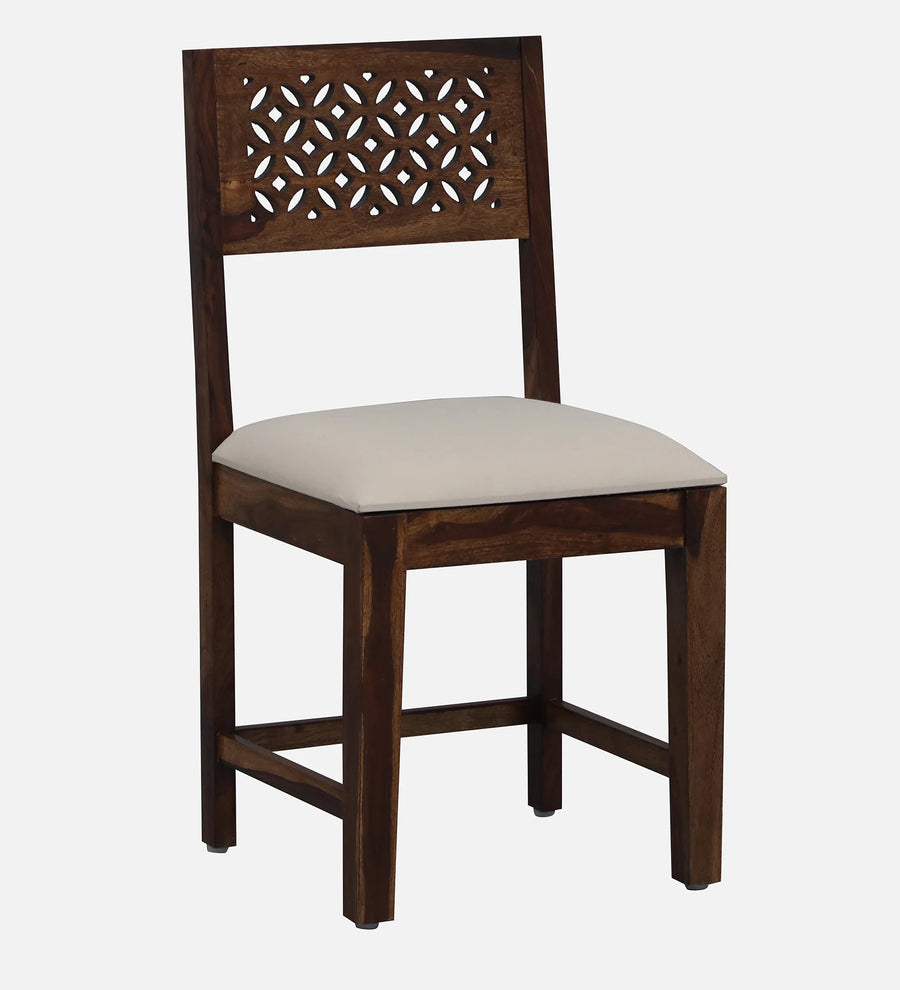 Sahni Sheesham Wood 4 Seater Dining Set In Scratch Resistant Provinicial Teak Finish With Bench - Febonic Living