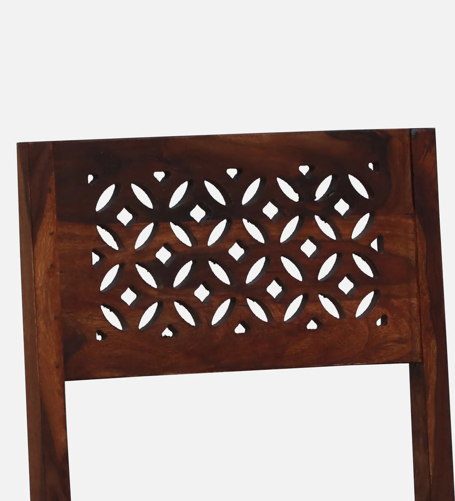 Sahni Sheesham Wood 4 Seater Dining Set in Scratch Resistant Honey Oak Finish With Bench - Febonic Living
