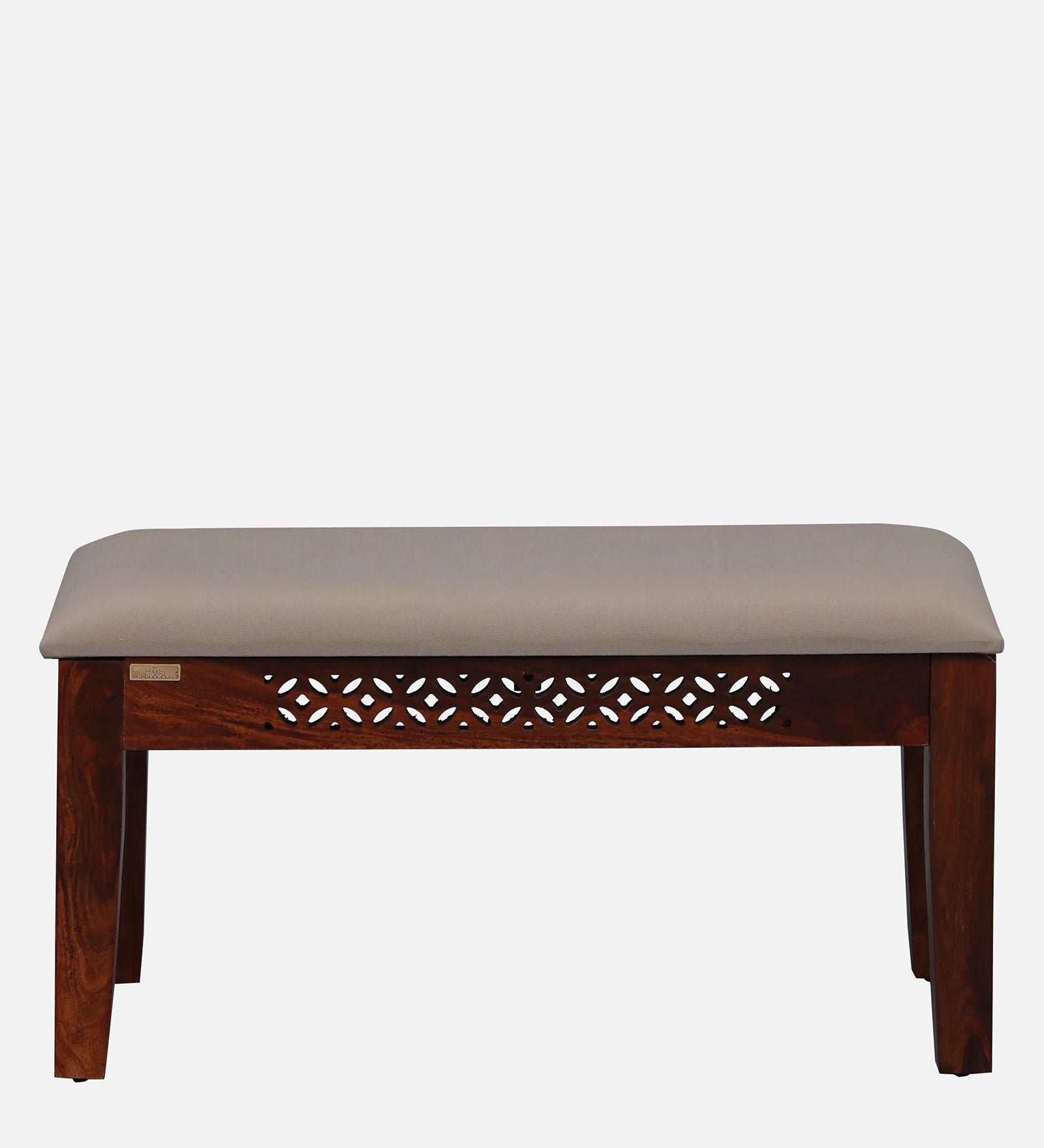 Sahni Sheesham Wood 4 Seater Dining Set in Scratch Resistant Honey Oak Finish With Bench - Febonic Living