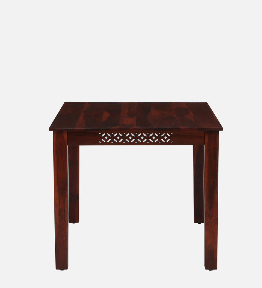 Sahni Sheesham Wood 4 Seater Dining Set in Scratch Resistant Honey Oak Finish With Bench - Febonic Living