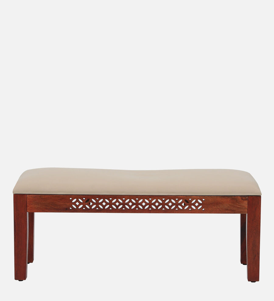 Sahni Sheesham Wood 6 Seater Dining Set In Scratch Resistant Honey Oak Finish With Bench - Febonic Living