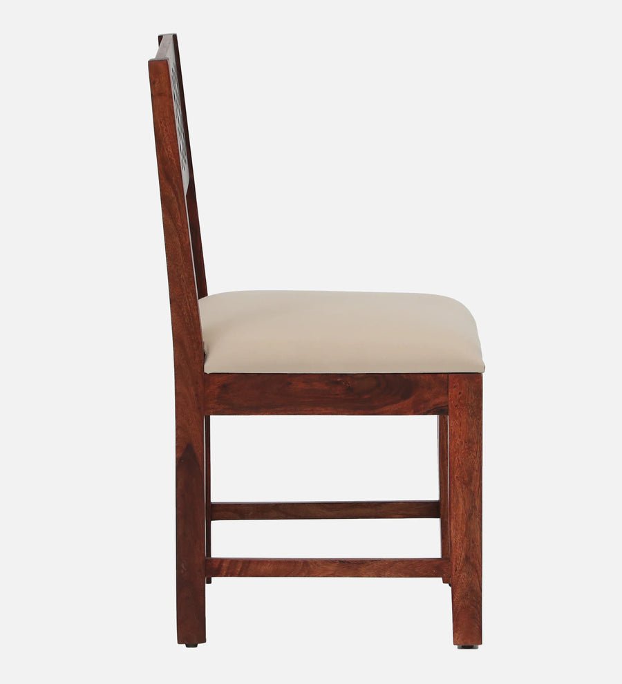 Sahni Sheesham Wood 6 Seater Dining Set In Scratch Resistant Honey Oak Finish With Bench - Febonic Living