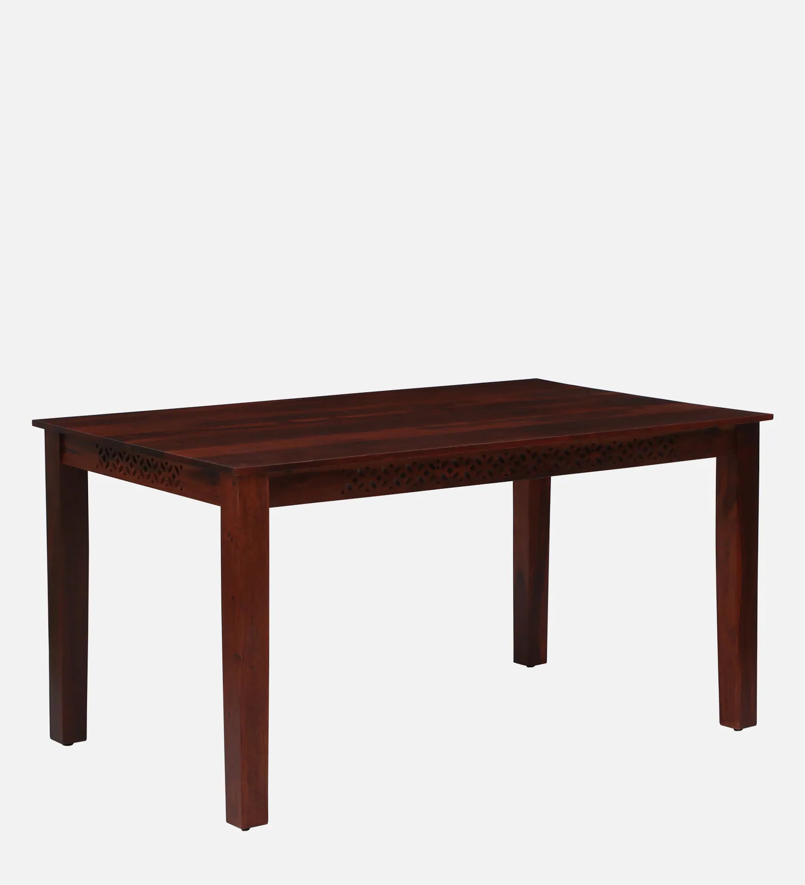 Sahni Sheesham Wood 6 Seater Dining Set In Scratch Resistant Honey Oak Finish With Bench - Febonic Living