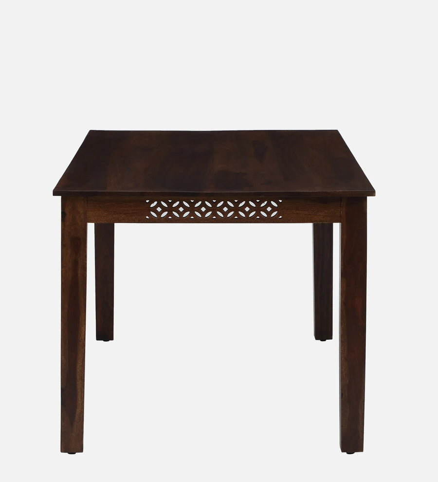 Sahni Sheesham Wood 6 Seater Dining Set In Scratch Resistant Provincial Teak Finish With Bench - Febonic Living