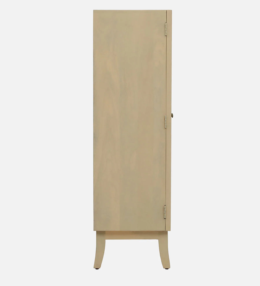 Sucre Solid Wood Book Case In Gold Wash Finish - Febonic Living