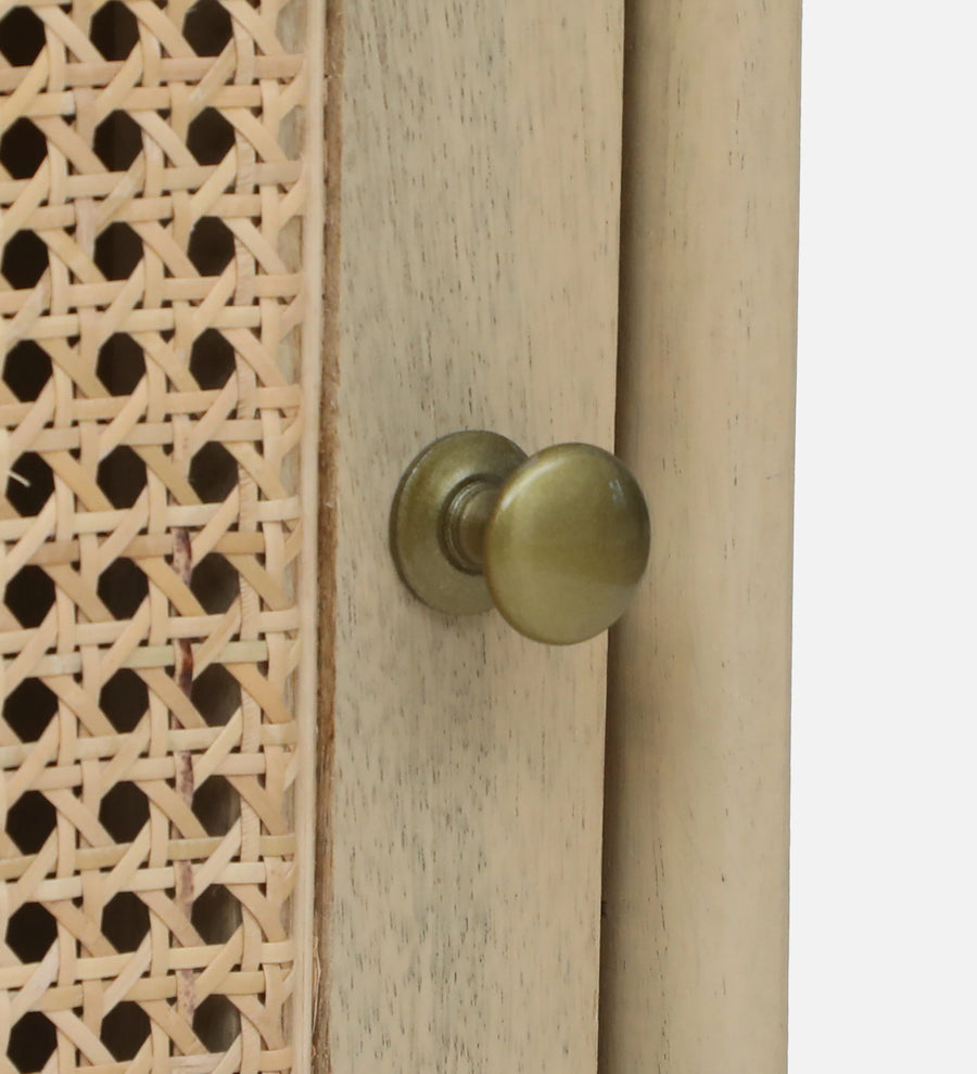 Mainz Solid Wood Book Case In Gold Wash Finish - Febonic Living