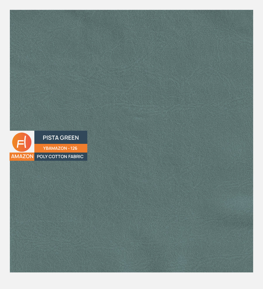 Textured suede Fabric Pista Green 126 Code by Febonic Living