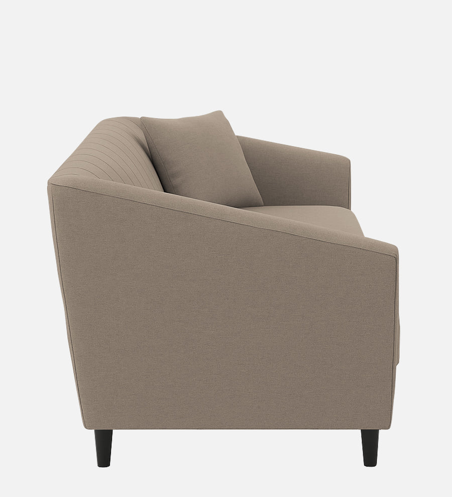 Polon Fabric 1 Seater Sofa In Hazel Beige Colour - Febonic Living
