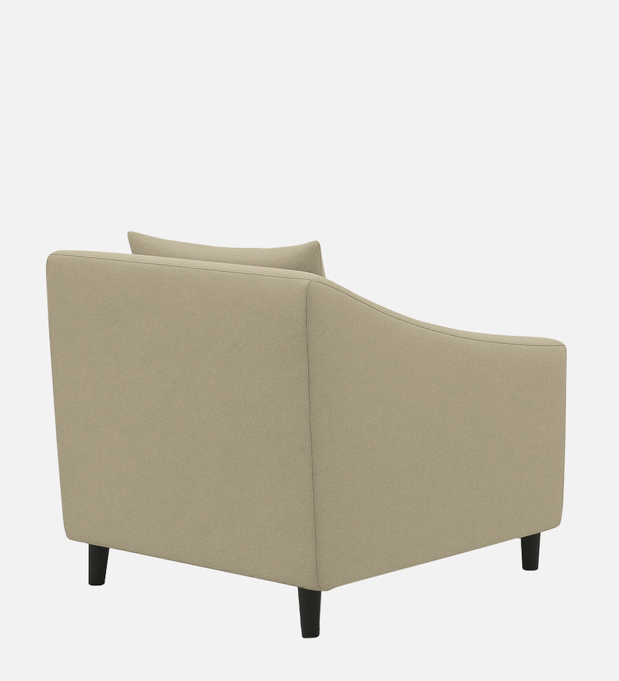 Polon Fabric 1 Seater Sofa In Honey Beige Colour - Febonic Living