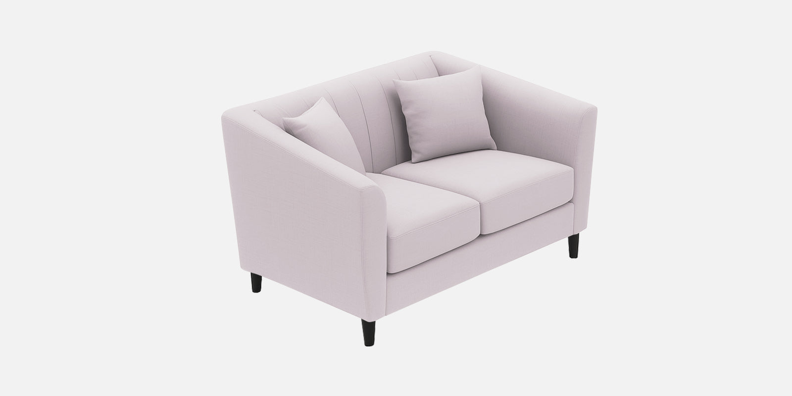 Polon Fabric 2 Seater Sofa In Almond Beige Colour