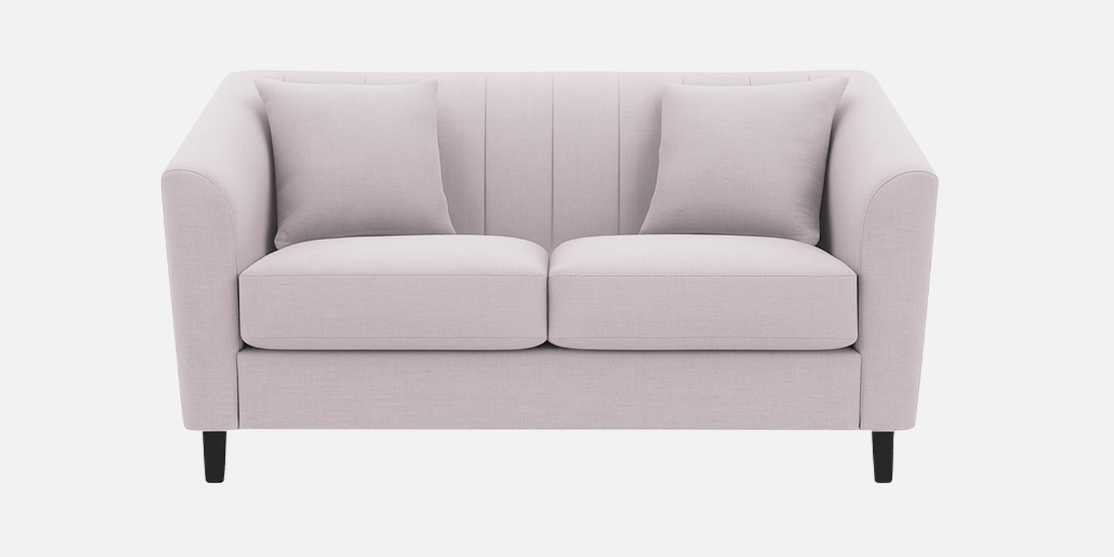 Polon Fabric 2 Seater Sofa In Almond Beige Colour