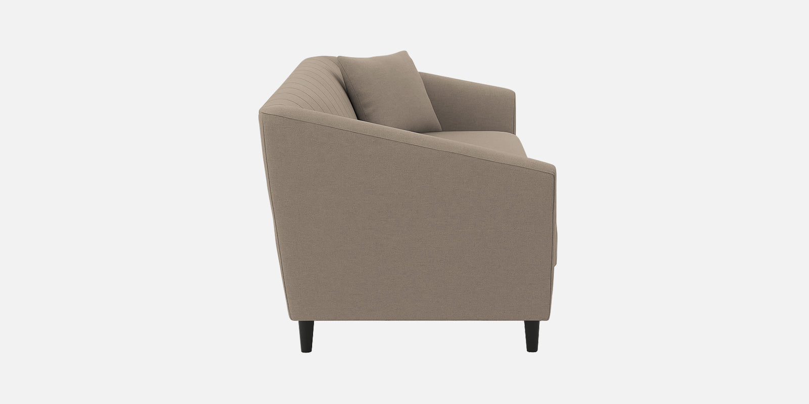 Polon Fabric 2 Seater Sofa In Hazel Beige Colour