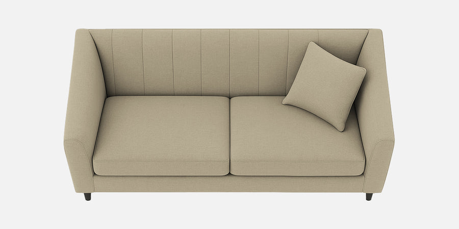 Polon Fabric 2 Seater Sofa In Honey Beige Colour - Febonic Living