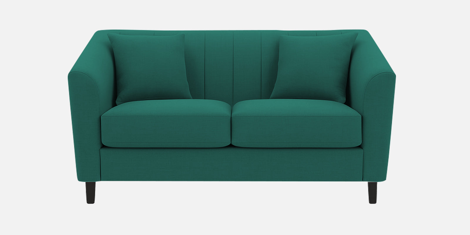 Polon Fabric 2 Seater Sofa In Sage Green Colour