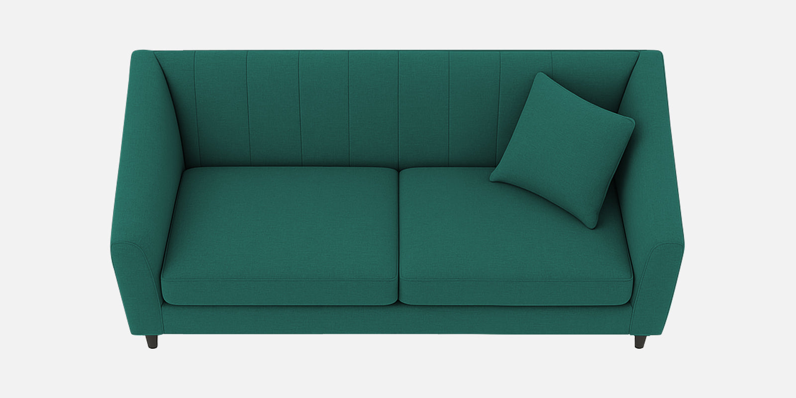 Polon Fabric 2 Seater Sofa In Sage Green Colour
