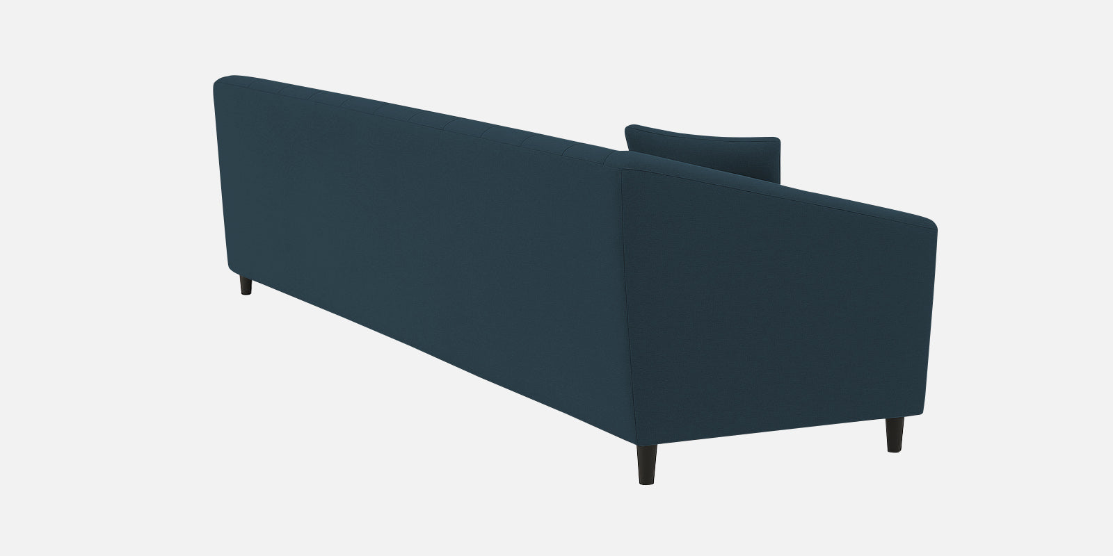 Polon Fabric 3 Seater Sofa In Cool Blue Colour