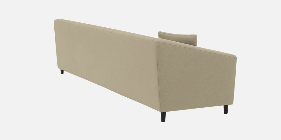 Polon Fabric 3 Seater Sofa In Silver Grey Colour - Febonic Living