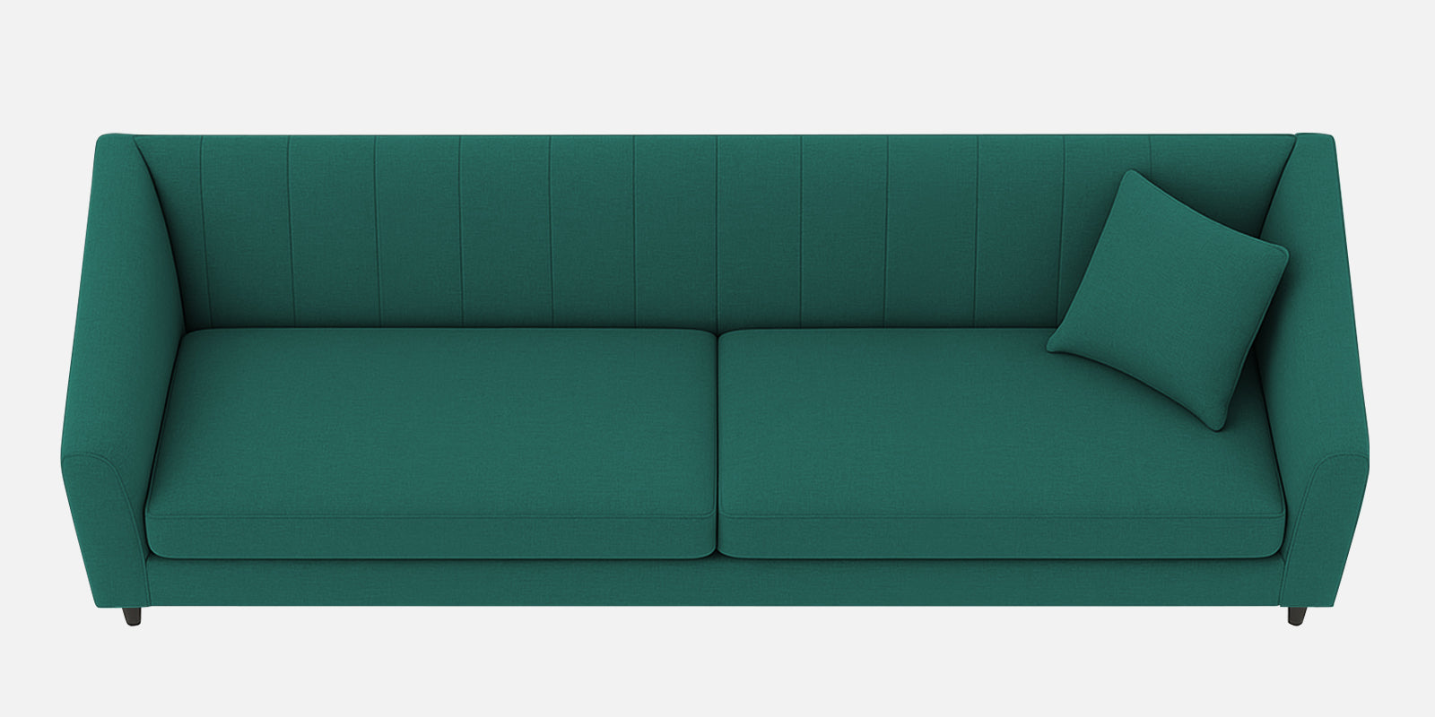 Polon Fabric 3 Seater Sofa In Sage Green Colour