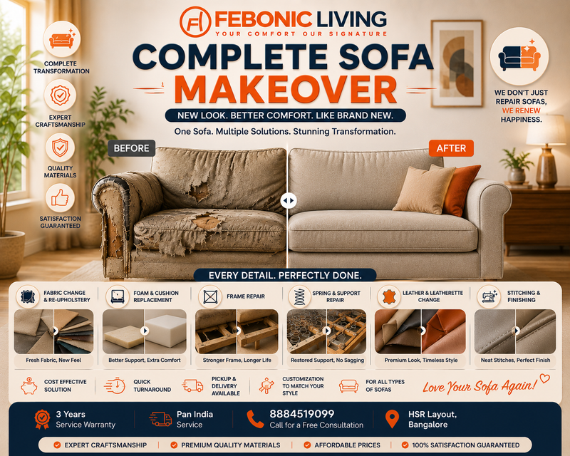 Complete Sofa Makeover