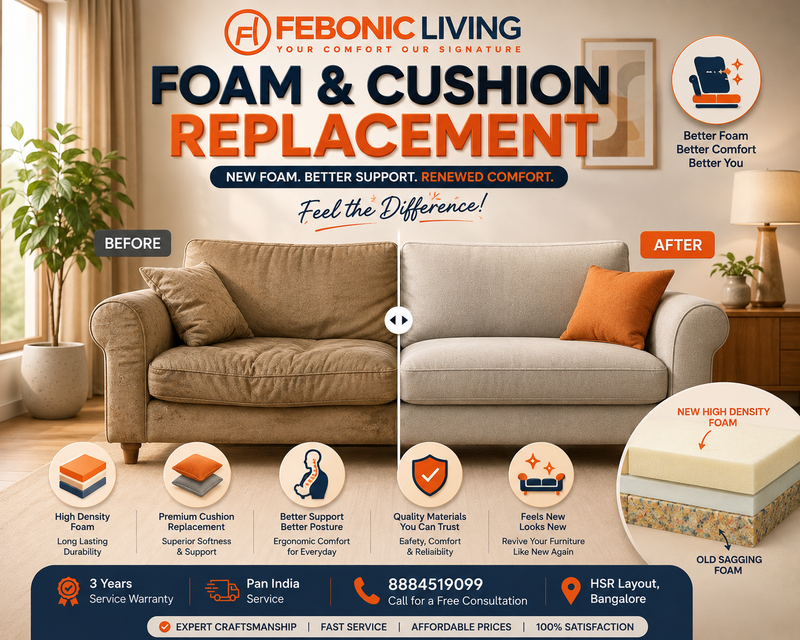 Foam & Cushion Replacement