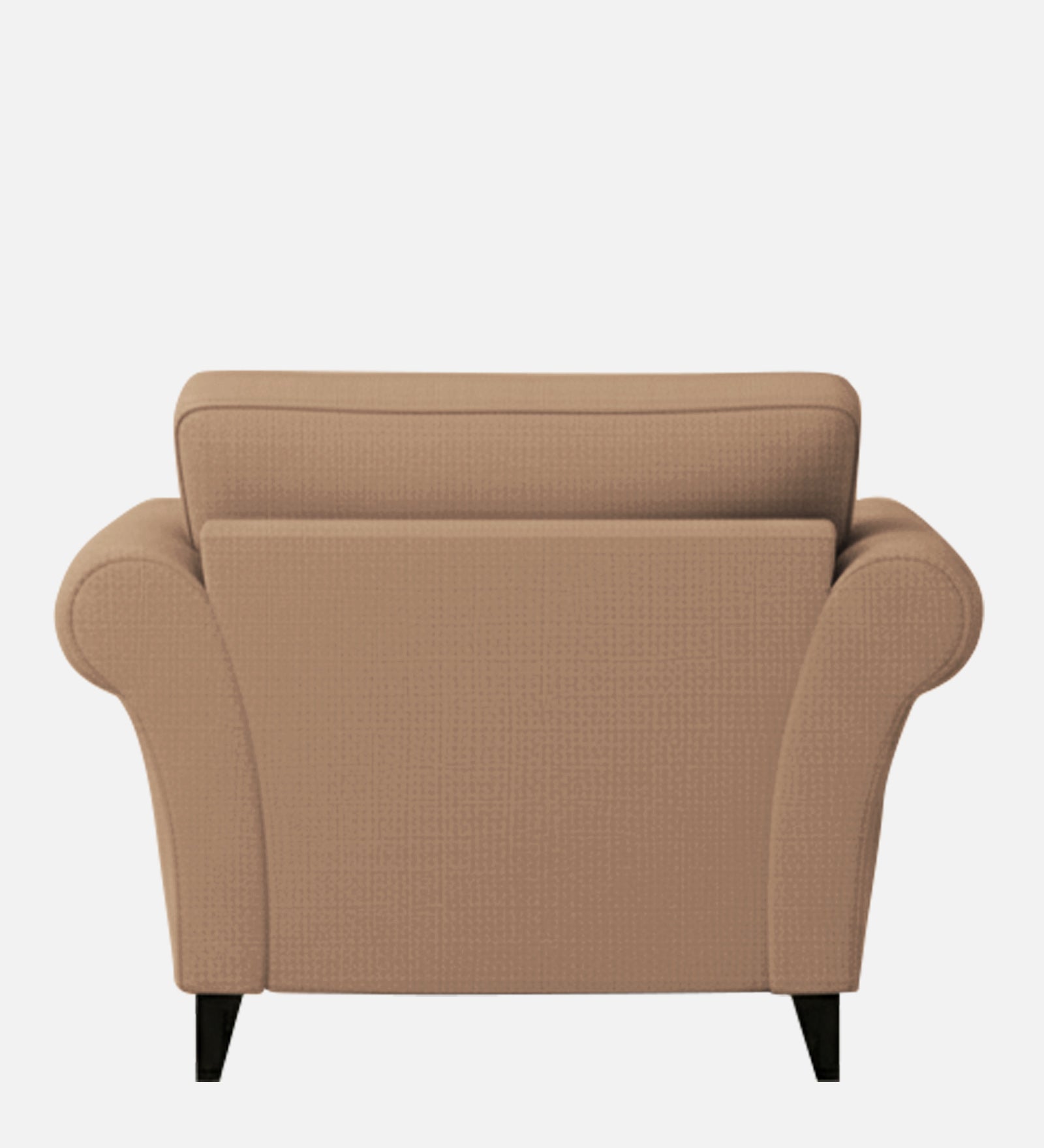 Rana Fabric 1 Seater Sofa In Cosmic Beige Colour - Febonic Living