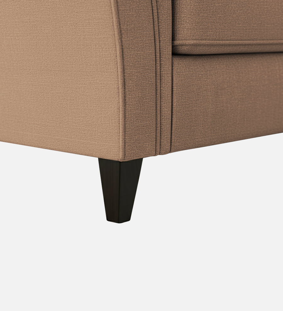 Rana Fabric 1 Seater Sofa In Cosmic Beige Colour - Febonic Living
