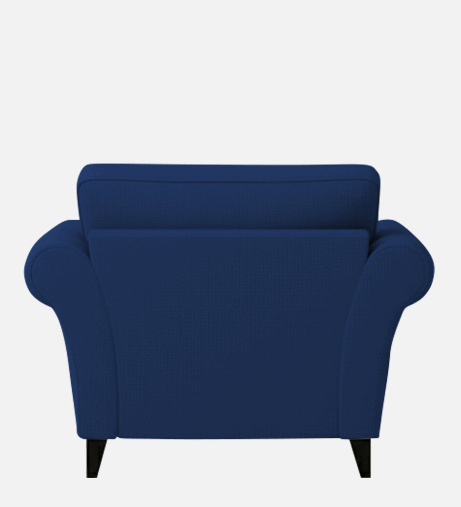 Rana Fabric 1 Seater Sofa In Royal Blue Colour - Febonic Living