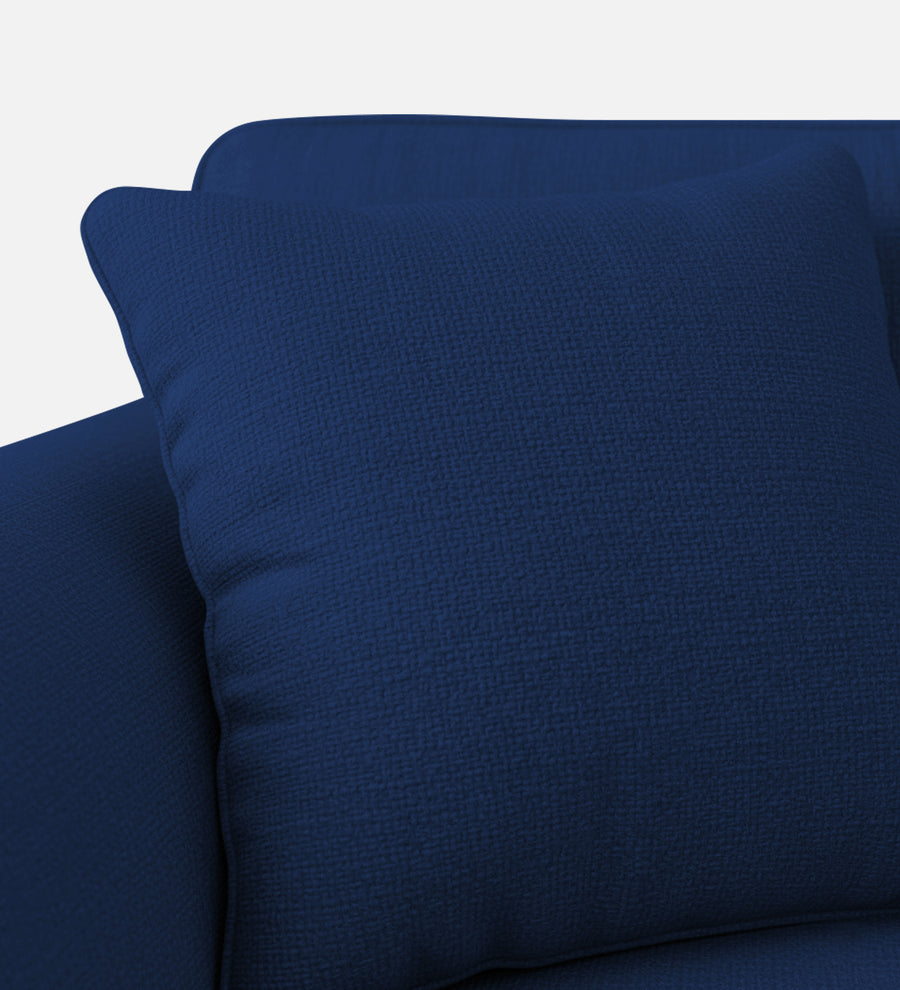 Rana Fabric 1 Seater Sofa In Royal Blue Colour - Febonic Living