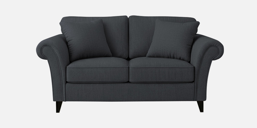 Rana Fabric 2 Seater Sofa In Charcoal Grey Colour - Febonic Living